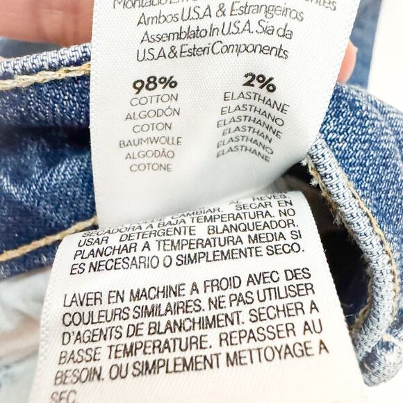 Mother Superior The Dutchie Ankle Cuff Beer Me Zip Fly Denim Jeans Size 26 - Picture 9 of 11